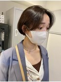 benji蔵前【秋ブラウンアッシュ】スウィングバング×ショート◎