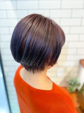 オーブ ヘアー リリー 博多2号店(AUBE HAIR lily) ラベンダーパープル