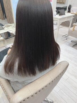 ヘアメイクゼロ 坂戸駅前店(hairmake zero) 【ナチュラルなストレート】oggiotto酸熱トリートメント