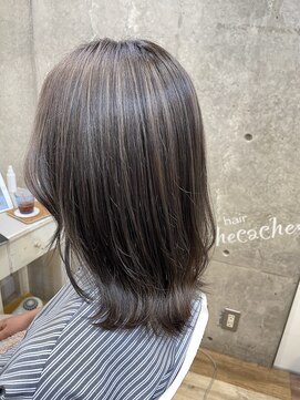 カシュカシュ(cache cache) ハイライトグレージュ