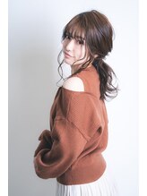 ■ヘアセット■ゆるウェーブのダウンスタイルもお任せ!!黒髪でも≪ふわっとした質感≫が出るのでおすすめ★