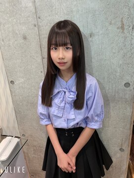 ミラシィ 稲毛(Mirashy) 前髪酸性ストレート&カット♪