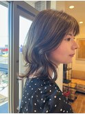 広瀬オススメ「ブリーチなし明るめのカーキグレージュ♪」