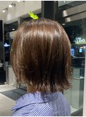 【伸ばしかけヘア】air銀座タワー  藤本麻衣