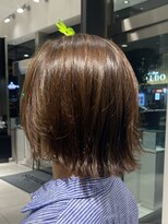 【伸ばしかけヘア】air銀座タワー  藤本麻衣