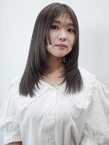アルバム 渋谷(ALBUM SHIBUYA) ナチュラルストレート_レイヤーロング前髪パーマ_29651