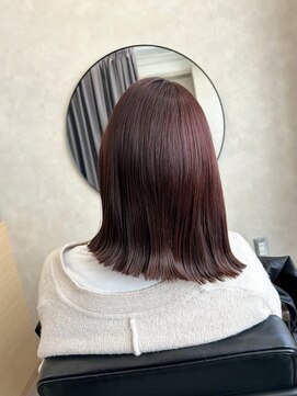 マイルームギンザ 銀座店(my room GINZA) チェリーブラウン/ぱつっと外ハネ/銀座/東銀座/新橋