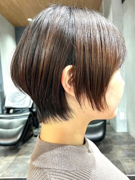 プルーヴ 秋葉原(prove) 30代40代大人女性/前髪ありショートボブ/ショートヘア/髪質改善