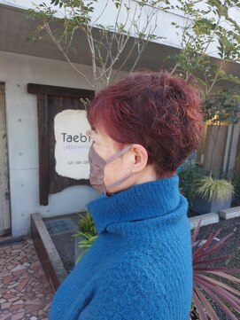 タエビスアリッサム(Taebis Alyssum) 刈り上げショート(イルミナカラー、北習志野)