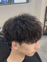 バース 梅田中崎町店(BIRTH)&nbsp;ツイストスパイラルパーマツイストパーマメンズマッシュパーマ