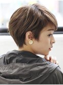大人ハンサムショート「クリーン×抜け感」