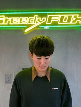 グリーディーフォックス 代々木(Greedy FOX) 波巻き/ハイライト/マッシュパーマ/ウルフ[シェービング]