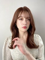 ゆるふわレイヤー/透明感ブラウン20代30代40代/K-two 銀座