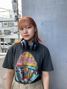 アルカナ 明治神宮前原宿(ARCANA) ハイトーンカラー　オレンジカラー　キツネカラー　ブリーチ