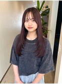 ピンクブラウン×サイドレイヤー☆