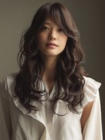 アルトリスト(Altruist Aging×HAIR&SPA)&nbsp;★ダークアッシュ大人ガーリーボブ着物ミディアムレイヤーカット