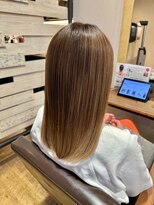 ノア 大宮店(Noa)&nbsp;質感再整カラー/ミルクティーベージュ/カット＋カラー/大宮