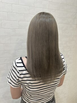 アンクルート(eNcroute) くすみグレージュカラー