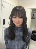 【フウカ】ツヤ感黒染めじゃない就活カラー
