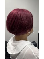 ジエクト ヴィシア(The Ect VIXIA)&nbsp;鮮やかカラー！大人カシスショートボブ