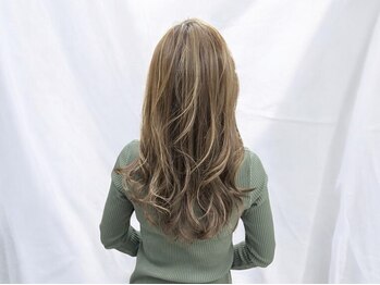 ルエ(Louer)の写真/【仙台*究極の美髪に】『先々の計画を考えてくれる、安心してお任せ出来る』と定評有*白髪ぼかしハイライト