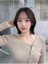 フィヴェント(Fivent)&nbsp;美髪韓国レイヤーイメチェン似合わせワイドバング外ハネボブ