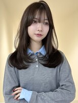 アイトーキョーエス 渋谷(AI TOKYO S)&nbsp;オリーブグレージュブリーチなし透明感カラー美髪ツヤ感レイヤー