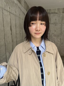 ハル 円山(HARU) ボブ×ミニミニボブ×栗ブラウン