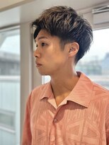 ロンドアンメゾン 原宿(Lond un Maison.) men'sメンズブリーチハイライトダブルカラースパイキーショート