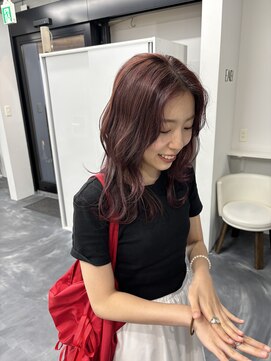 イーチ 吉祥寺(EACH) ナチュラルレッド!ジュワッとブリーチなしです!