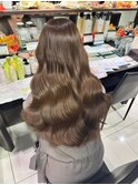 オリーブベージュ 黒髪カタログ ボブルフ ネイビージュ