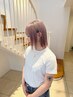 【圧倒的カラー】根元ブリーチ　オンカラー　￥19800