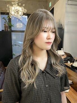 ステア メゾン(stir maison) 夏におすすめミルクティーグレージュ/HARUMI