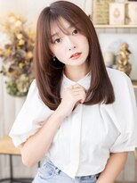 カバーヘア ブリス 志木南口駅前店(COVER HAIR bliss)&nbsp;姫カットレイヤー透けバングストレートロングa北志木20代30代