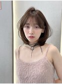 ◯ オリーブグレー/韓国/レイヤーカット/髪質改善/縮毛矯正/札幌
