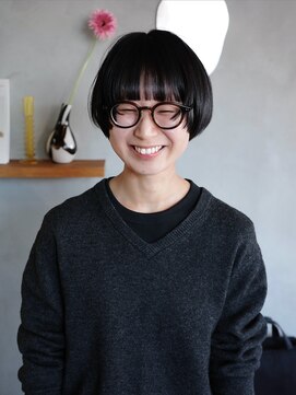 カジュアルモードマッシュショート