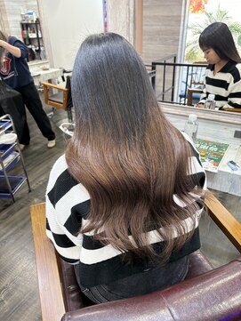 カルフール ロコ 草加西口店(Carrefour LOCO) シールエクステ グラデーション