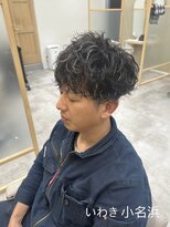 クルム(guleum)&nbsp;ハイライト/アッシュブラック/パーマ/ベリーショート