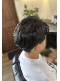 20代30代メンズカット 流しスタイル 岐阜市