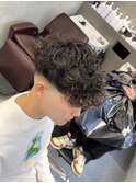 men's/メンズ/フェード/バーバー/メンズパーマ/スペインカール