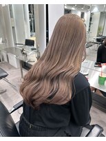 サンクマーケット 渋谷(cinq MARKET) 渋谷ブリーチカラーハイトーンカラーミルクティーグレージュ韓国