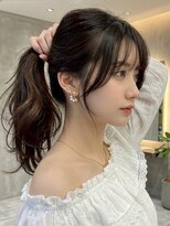 セントラル 三宮店(central)&nbsp;くびれヘア/髪質改善/透明感カラー/顔まわりレイヤーカット