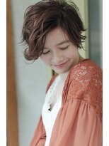 ナイン(nine)&nbsp;【吉祥寺/富山夏妃】大人可愛いパーマショート