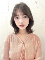 ファナ(fha-na)&nbsp;☆シースルーバング　大人気のくびれヘア ミディアムレイヤー☆