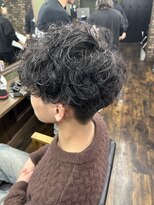 メゾンフォーメン トアロード(Maison for men TorRoad)&nbsp;シャドウパーマ【メンズパーマ/メンズメッシュ/メッシュパーマ】