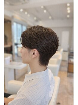 ブリルバイファム(BRILL by femme)の写真/楽にキマるワンカール縮毛矯正で、毎朝のスタイリングが驚くほど楽に♪清潔感あふれるスタイルへ導きます！