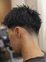ザチョップショップ キチジョウジ(THE CHOP SHOP KICHIJOJI)&nbsp;スパイキーショートフェードカットシェービング吉祥寺理容室