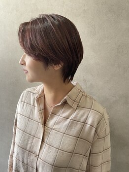 ヘアー ルー(Hair lou)の写真/サロン帰りがずっと続く！再現性の高い似合わせカットで、毎日をもっと輝くあなたに♪