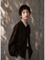 アンヌ&nbsp;ニュアンスパーマのピクシーショート