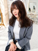 ロマーリ 倉敷(LOMARLIE)&nbsp;倉敷パーマ20代30代ニュアンスパーマレイヤパーマブラウンカラー